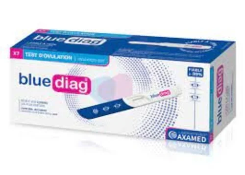 AXAMED BlueDiag Test d'ovulation 7 pièces
