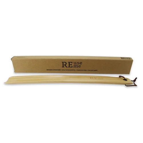 REUSEME Chausse-pied en bambou 30 x 3,5 cm