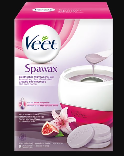 VEET Spawax Kit de cire chaude électrique