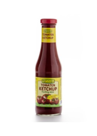 Rapunzel Tomatoketchup fruité doux Fl 450ml Rapunzel Tomatoketchup fruité doux Fl 450ml