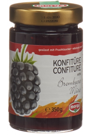 Confiture de mûres MORGA Fruchtz 350g Confiture de mûres MORGA Fruchtz 350g