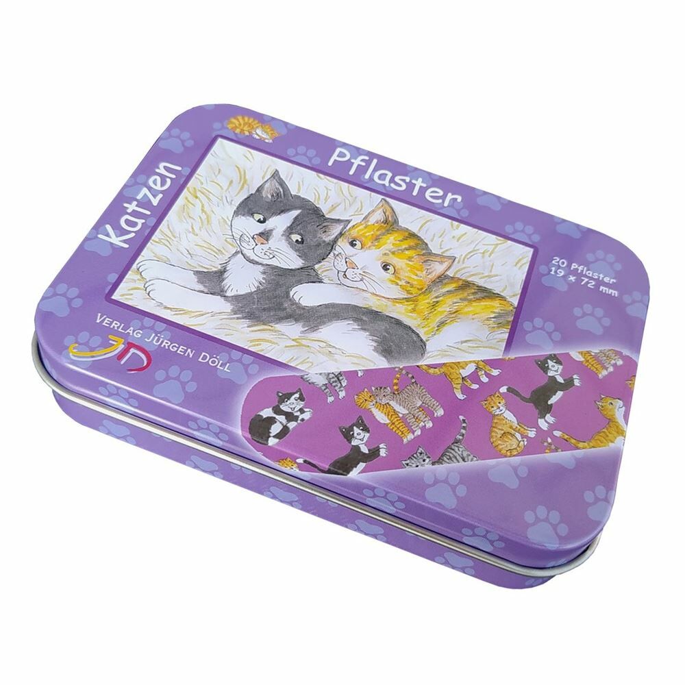 Pansement adhésif DÖLL 19x72mm chats boîte 20 pièces