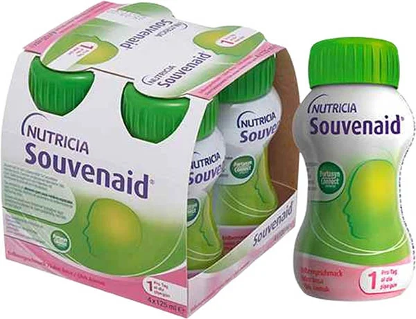SOUVENAID Fraise 4 fl 125ml