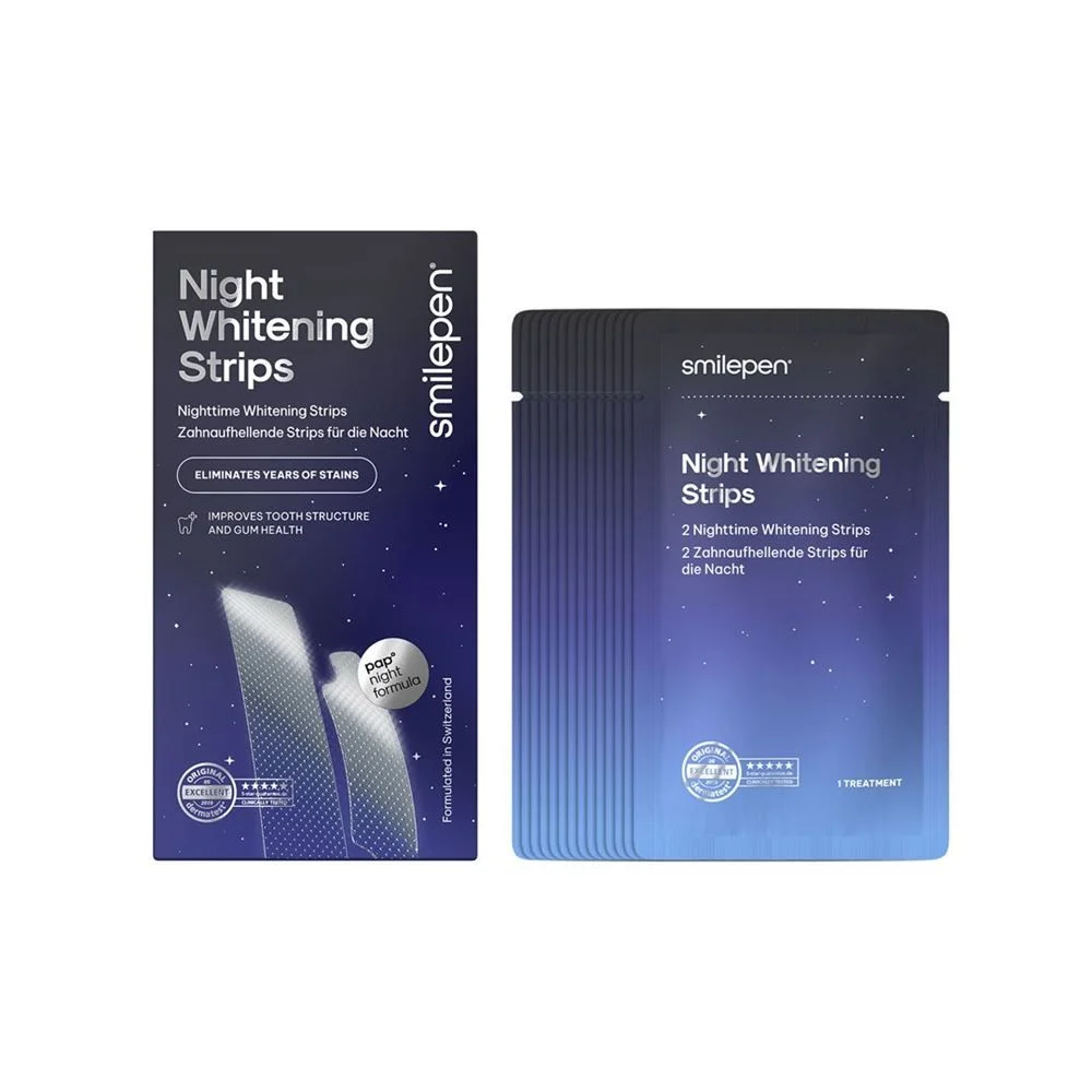 smilepen Night Whitening Strips 10 x 2 pièces