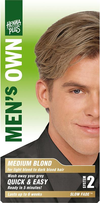 HENNA PLUS Mens Own Syst2 blond moyen