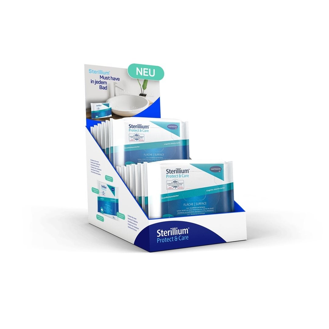 Lingettes Sterillium Protect&Care Surface 12 pièces Lingettes Sterillium Protect&Care Surface 12 pièces