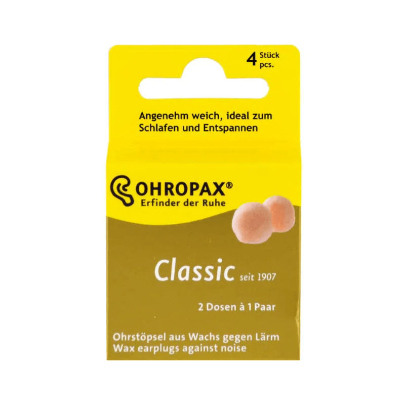 OHROPAX Classic boules de cire 4 pièces OHROPAX Classic boules de cire 4 pièces