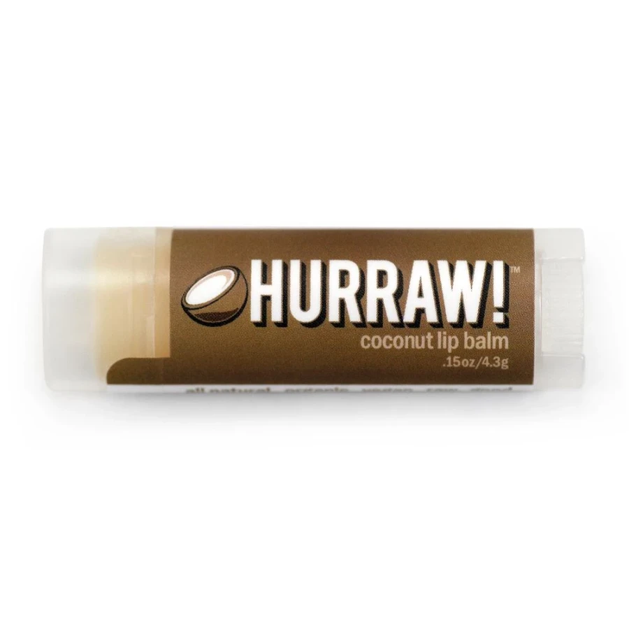 Baume à lèvres HURRAW à la noix de coco 4,3 g