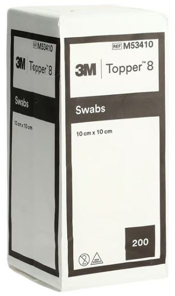 Topper 8 NW Kompr 10x10cm non stérile (n) 200 pièces Topper 8 NW Kompr 10x10cm non stérile (n) 200 pièces