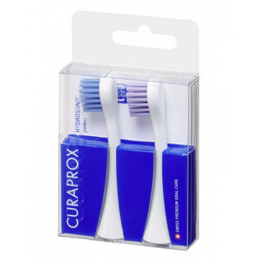 Curaprox Hydrosonic Pro Têtes de brosse de rechange power Duo Pack Curaprox Hydrosonic Pro Têtes de brosse de rechange power Duo Pack