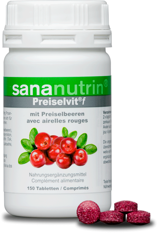 sananutrin® Preiselvit f Comprimé 150 pièces sananutrin® Preiselvit f Comprimé 150 pièces