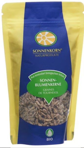 Sonnenkorn Graines de tournesol Bio Bourgeon 200g Sonnenkorn Graines de tournesol Bio Bourgeon 200g