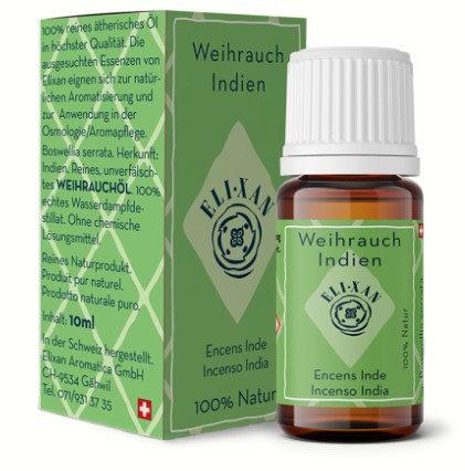 ELIXAN Huile d'encens Inde Fl 10ml