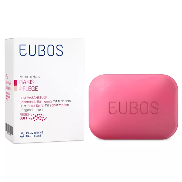 Eubos savon solide parfumé rose 125g