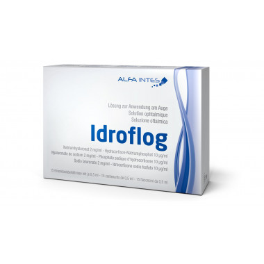 IDROFLOG Solution pour application oculaire 15 Monodos 0.5ml