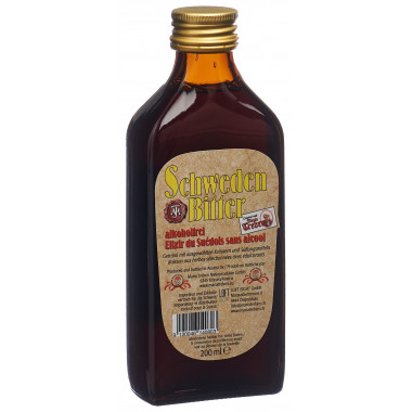 Maria Treben Produits naturels Schwedenbitter Original selon Maria Treben sans alcool Fl 200ml Maria Treben Produits naturels Schwedenbitter Original selon Maria Treben sans alcool Fl 200ml