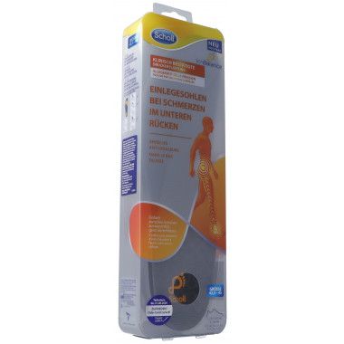 Semelle intérieure Scholl In-Balance 42.5-45 pour les douleurs du bas du dos 2 pièces Semelle intérieure Scholl In-Balance 42.5-45 pour les douleurs du bas du dos 2 pièces