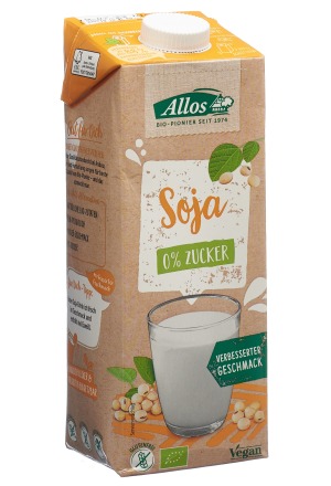 ALLOS Boisson au soja Tetra 1lt