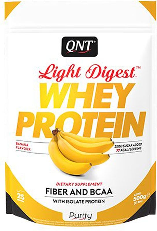 QNT Light Digest Whey Protein Banana 500g