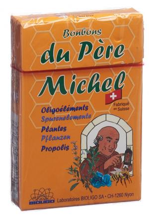 BIOLIGO Bonbons du Père Michel Propolis-Oligoéléments-Huiles essentielles 20 pièces BIOLIGO Bonbons du Père Michel Propolis-Oligoéléments-Huiles essentielles 20 pièces