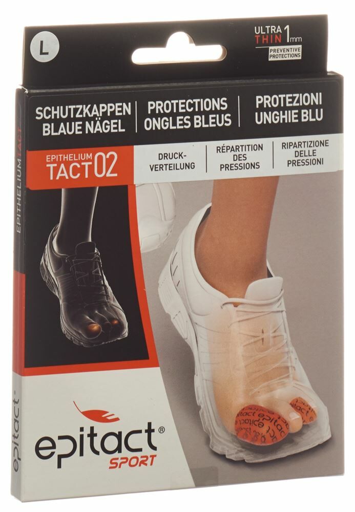 EPITACT® SPORT Protège-orteils à clous bleus L 34mm 2 pièces