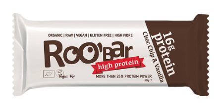 ROOBAR Barre protéinée Choco Chip 60g