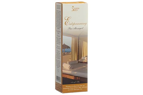 Huile de massage AromaSan Relaxant 120ml Huile de massage AromaSan Relaxant 120ml