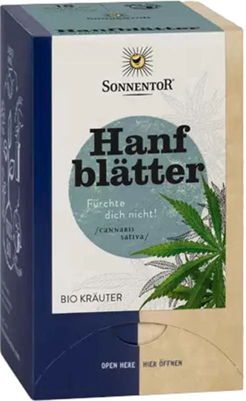 SONNENTOR feuilles de chanvre thé BIO 18 pièces SONNENTOR feuilles de chanvre thé BIO 18 pièces