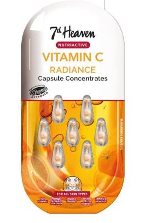 7TH HEAVEN Caps Conc Nutriact Vit C Radiance 7 pièces