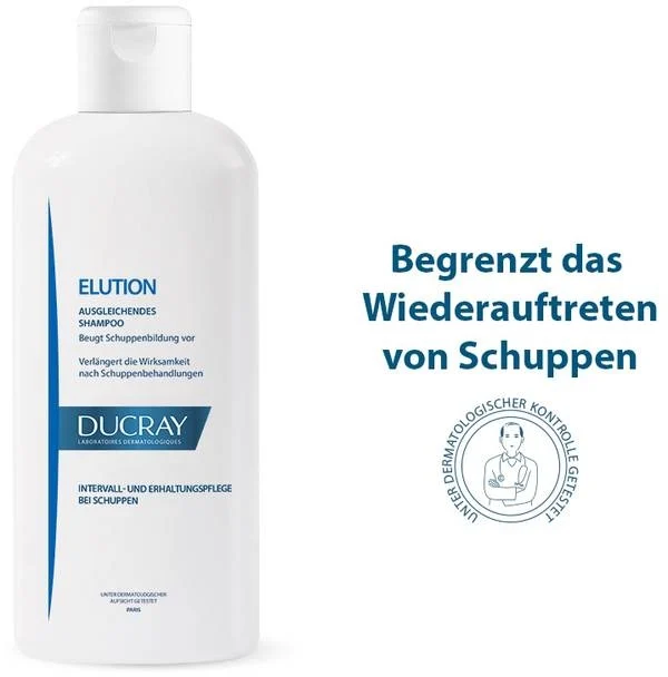 DUCRAY ELUTION Shampooing équilibrant 200ml