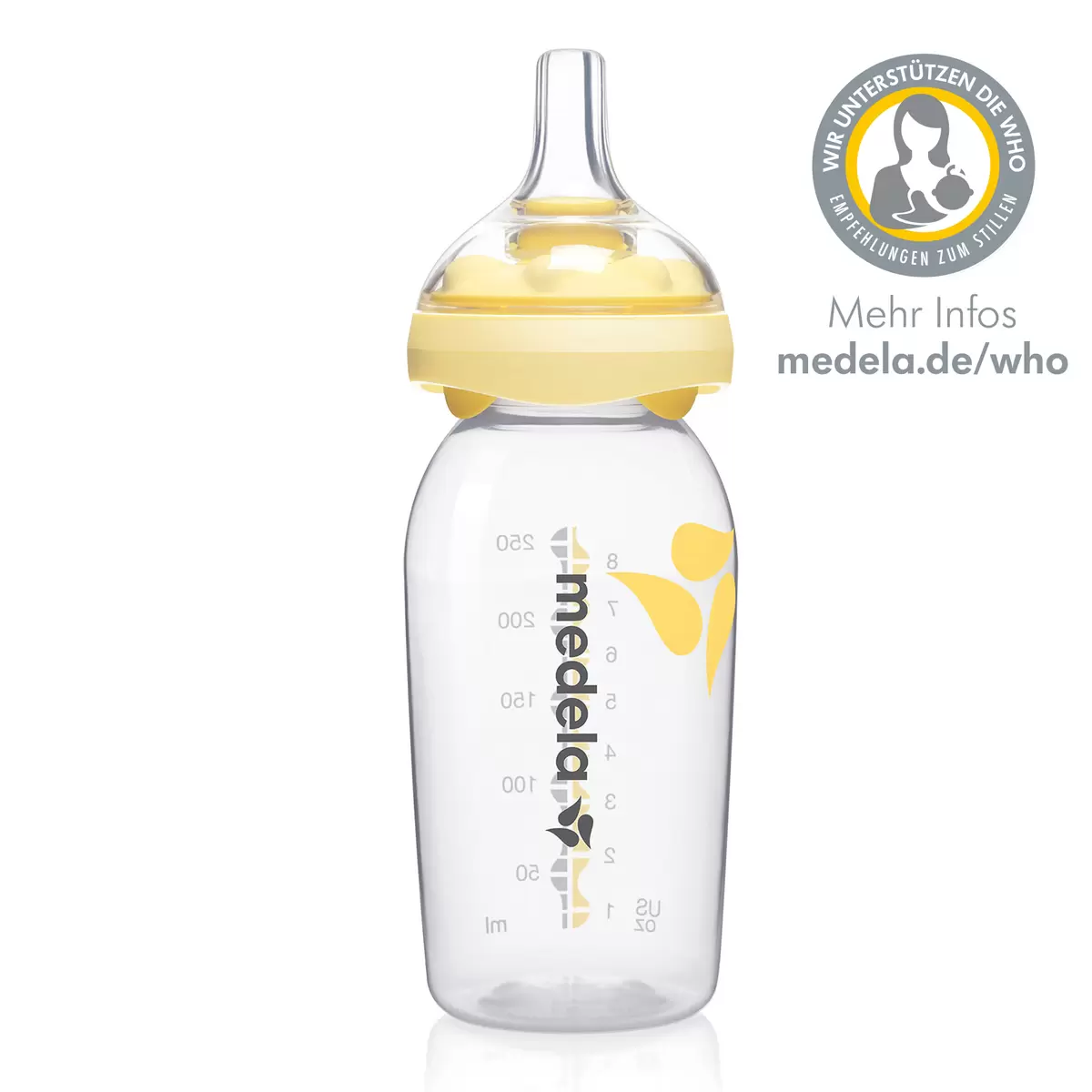 Medela Calma Tétine pour lait maternel, biberon de 250 ml Medela Calma Tétine pour lait maternel, biberon de 250 ml