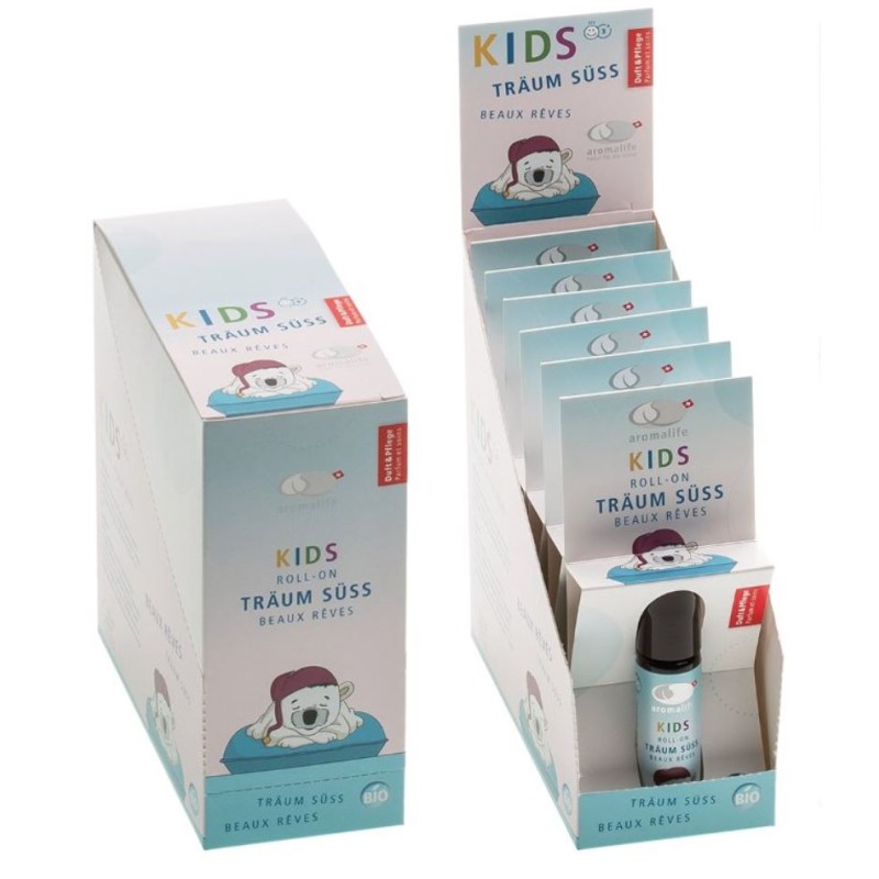 Aromalife Kids Roll-on Rêve de douceur Rêve de douceur 6 pièces Aromalife Kids Roll-on Rêve de douceur Rêve de douceur 6 pièces