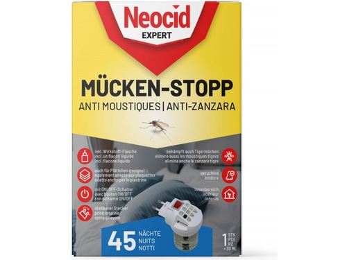 Neocid EXPERT Anti-moustiques Vaporisateur combiné 1 pièce + 30 ml Neocid EXPERT Anti-moustiques Vaporisateur combiné 1 pièce + 30 ml