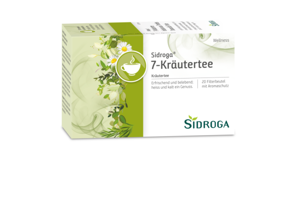 Sidroga 7-herbes Btl 20 pièces Sidroga 7-herbes Btl 20 pièces
