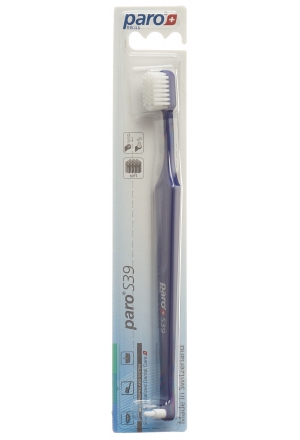 Brosse à dents PARO S39 avec Interspace soft Blist Brosse à dents PARO S39 avec Interspace soft Blist