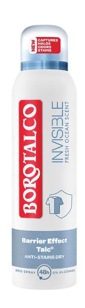Borotalco Déodorant Invisible Fresh Spray 150ml