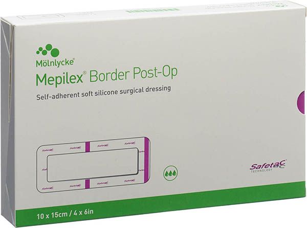 Mepilex Border Post OP 10x15cm (nouveau) 10 pièces
