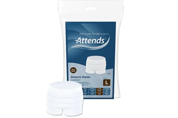 ATTENDS Stretch Pants Comfort L 3 pièces