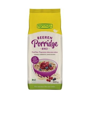 Rapunzel Porridge aux baies 500g Rapunzel Porridge aux baies 500g
