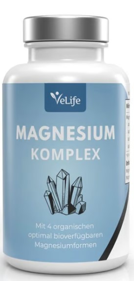 VELIFE Magnésium Complexe Capsules Ds 120 pièces