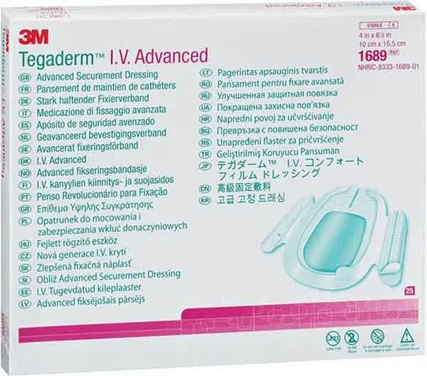 3M TEGADERM IV Advanced 10x15.5cm (n) 25 pièces