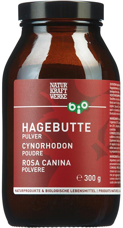 NATURKRAFTWERKE Poudre de cynorrhodon bio NFP Btl 300g NATURKRAFTWERKE Poudre de cynorrhodon bio NFP Btl 300g