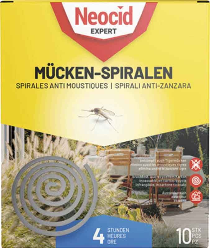 Neocid EXPERT spirales anti-moustiques 10 pièces Neocid EXPERT spirales anti-moustiques 10 pièces
