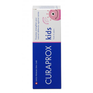 Curaprox kids dentifrice enfants pastèque 1450ppm fluorure 60ml Curaprox kids dentifrice enfants pastèque 1450ppm fluorure 60ml