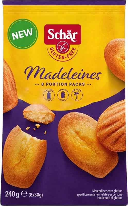 Madeleines sans gluten Schär 240g