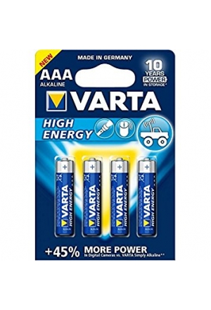 VARTA Batterien High Energy AAA 4 LR03