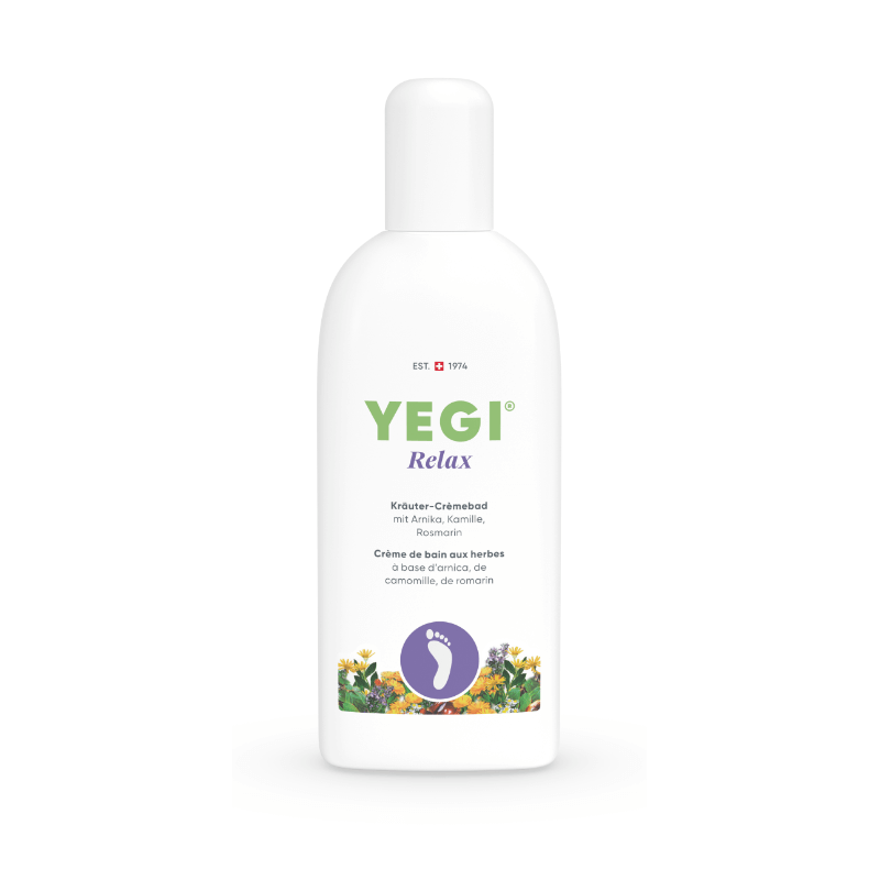 Yegi Relax bain crème aux herbes Fl 200ml