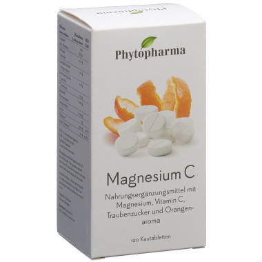 PHYTOPHARMA Magnésium C comprimés à mâcher 120 pièces