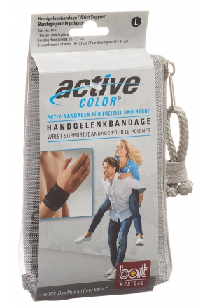 Bort ActiveColor bandage pour poignet M -19cm noir Bort ActiveColor bandage pour poignet M -19cm noir