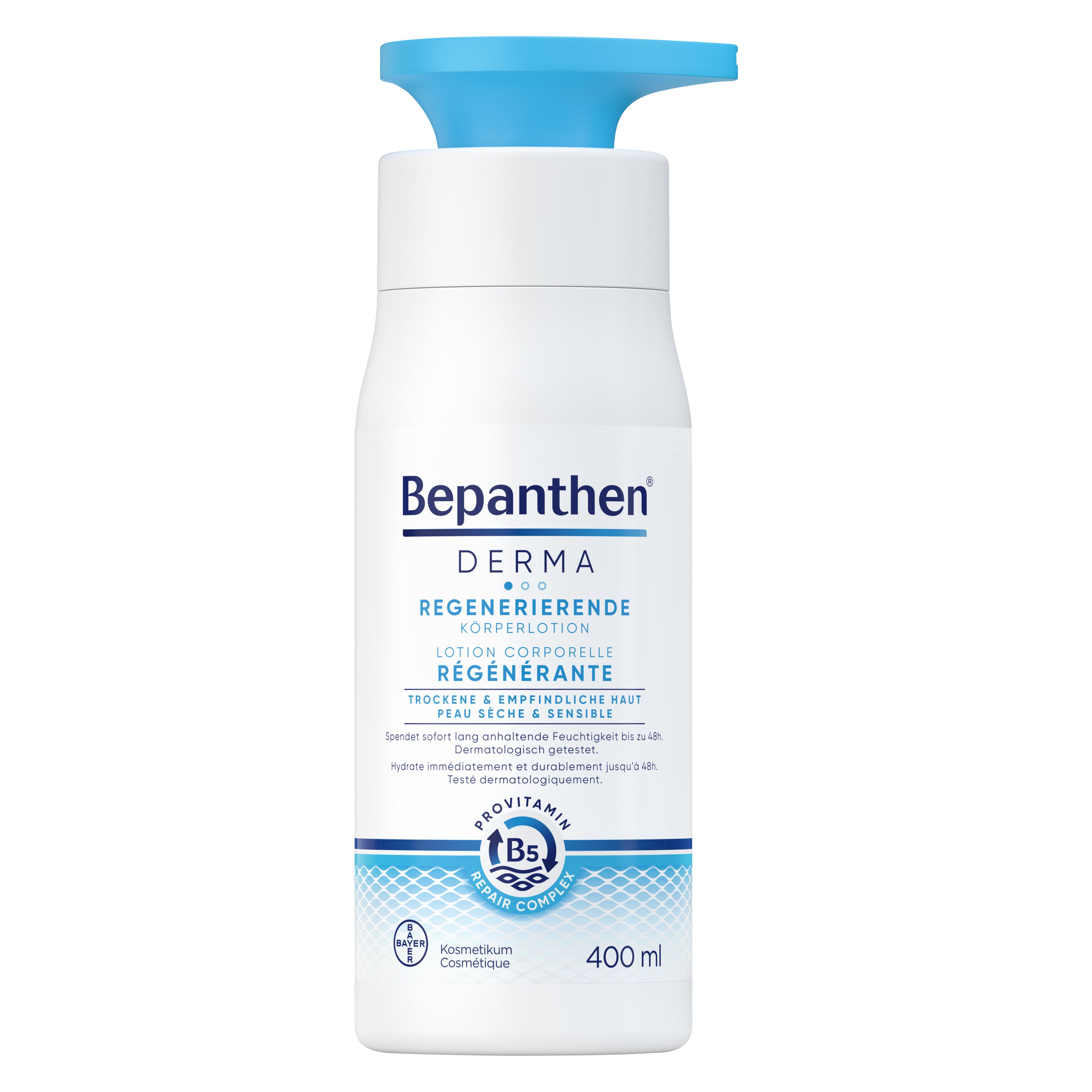 Bepanthen® DERMA Lotion Régénérante pour le Corps 400ml